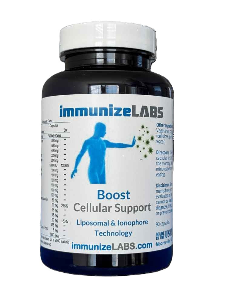 Boost Bottle - Immune Resilience and Metabolic Vitality. 
