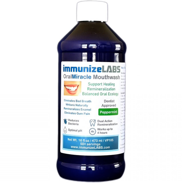 OralMiracle Anticavity Mouthwash - Helps Heal Cavities Naturally