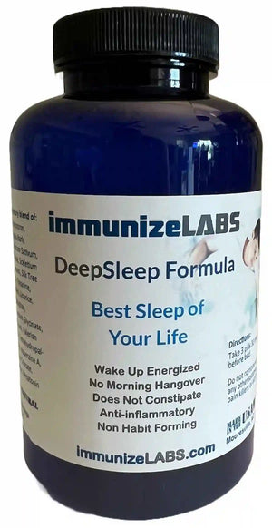 DeepSleep Formula Bottle - natural sleep supplement