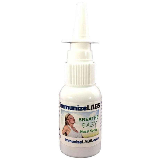 BreatheEasy Anti-Viral Nasal Spray Bottle for virus protection and congestion relief