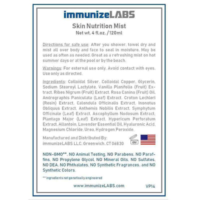 SkinMiracle Skin Barrier Repair Mist product label