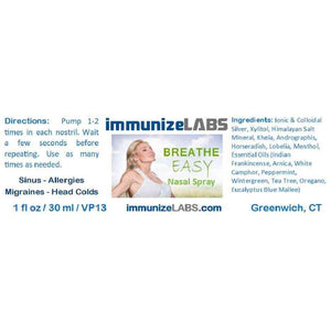 Kit8 (5 Breathe Easy +1 FREE) $20 Off + FREE shipping - immunizeLABS