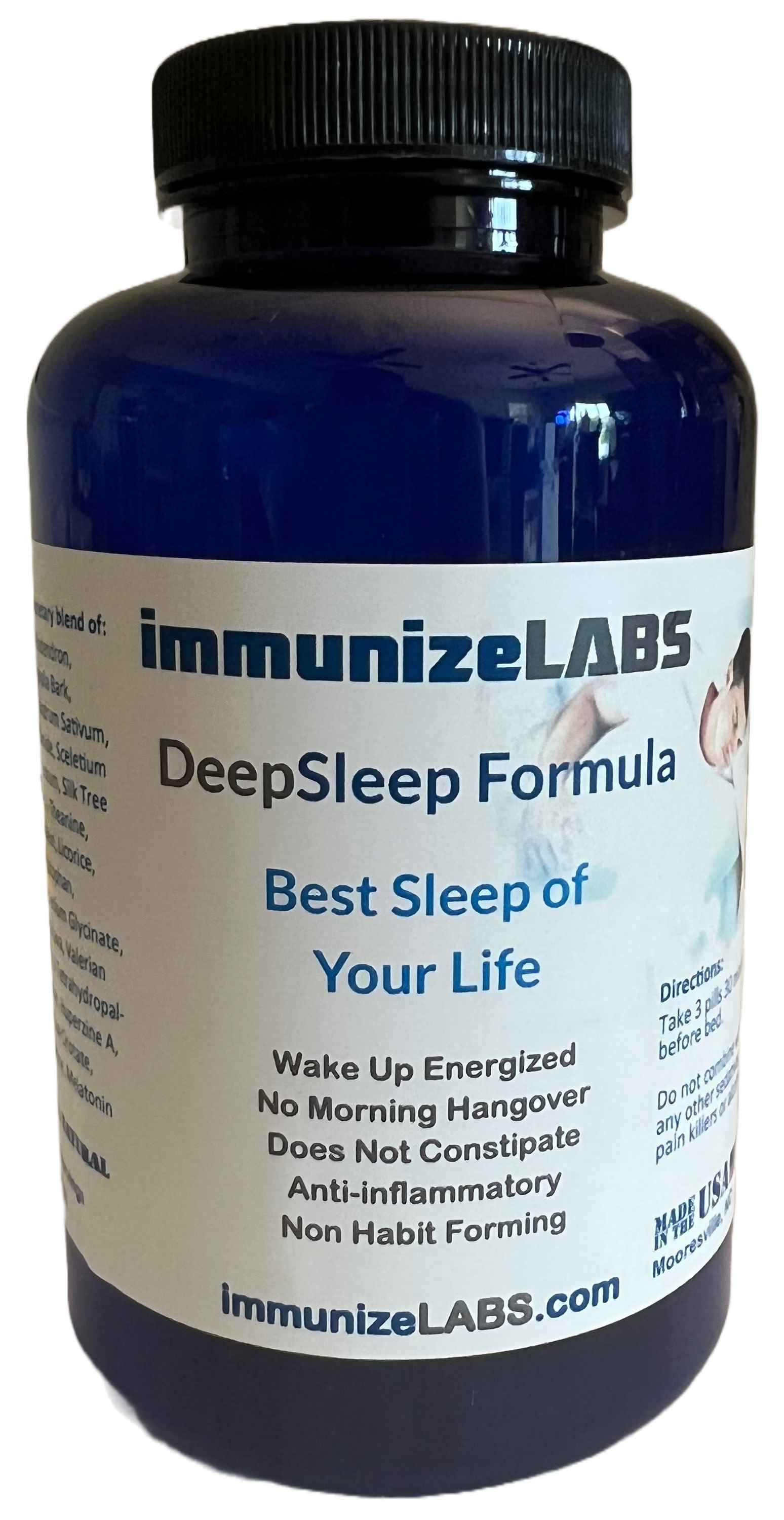 DeepSleep Formula - Natural Sleep Supplement – immunizeLABS
