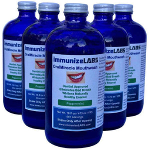 Kit7 (5 OralMiracle +1 FREE) $50 Off + FREE shipping - immunizeLABS