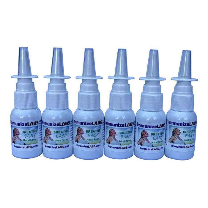 Kit8 (6 Breathe Easy) Antiviral, Antibacterial, Antifungal, Antipathogen Nasal Spray