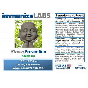 Stress Prevention - Adaptogen, Stress Relief - immunizeLABS